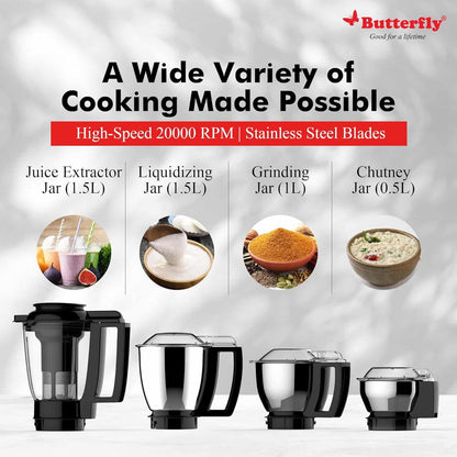 Butterfly Magnum 1.2 Hp Mixer Grinder