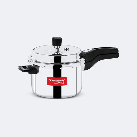 Butterfly 5L Tez Triply Pressure Cooker